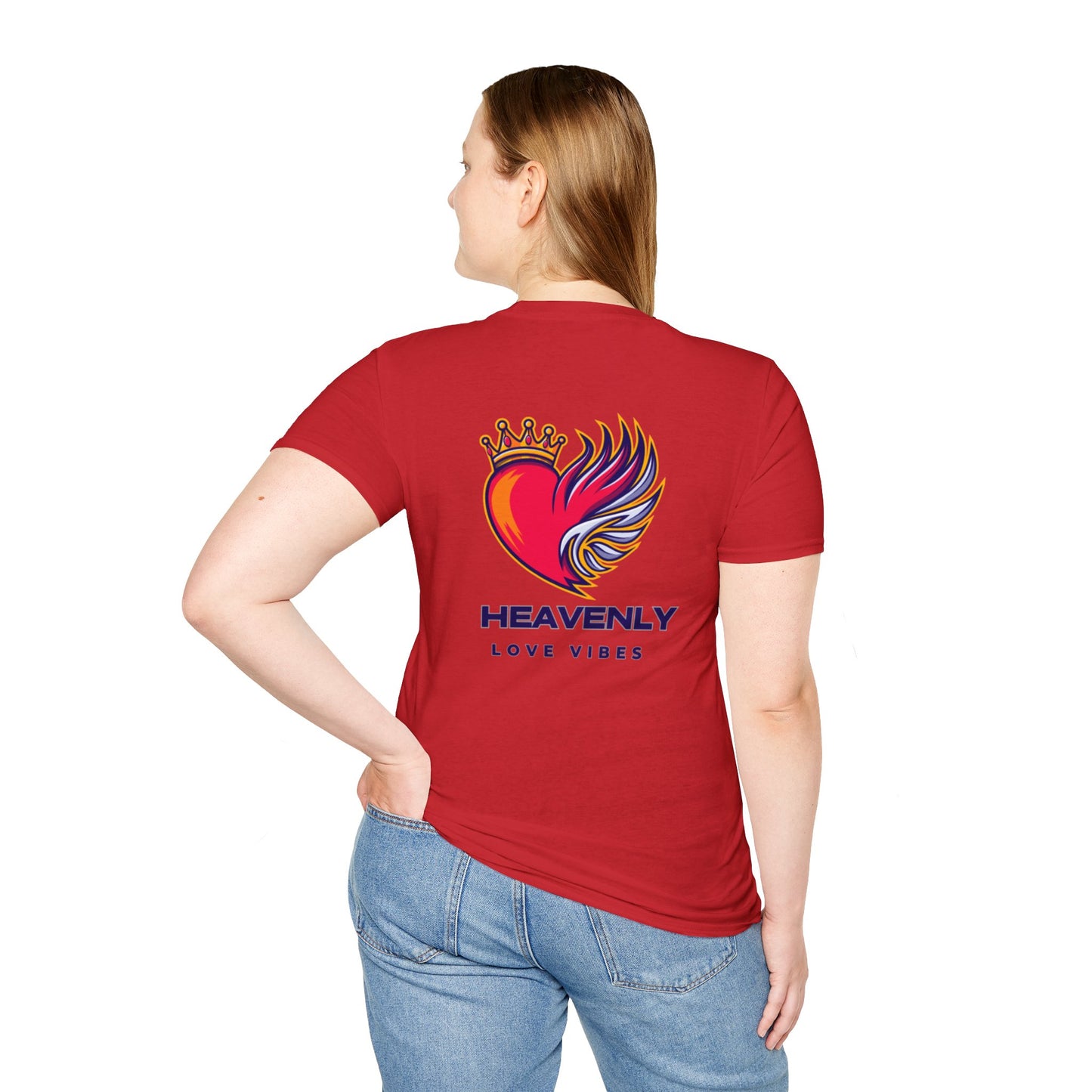 Inspirational Unisex Softstyle T-Shirt - "Did You Pray Today?" with Heavenly Love Vibes Design