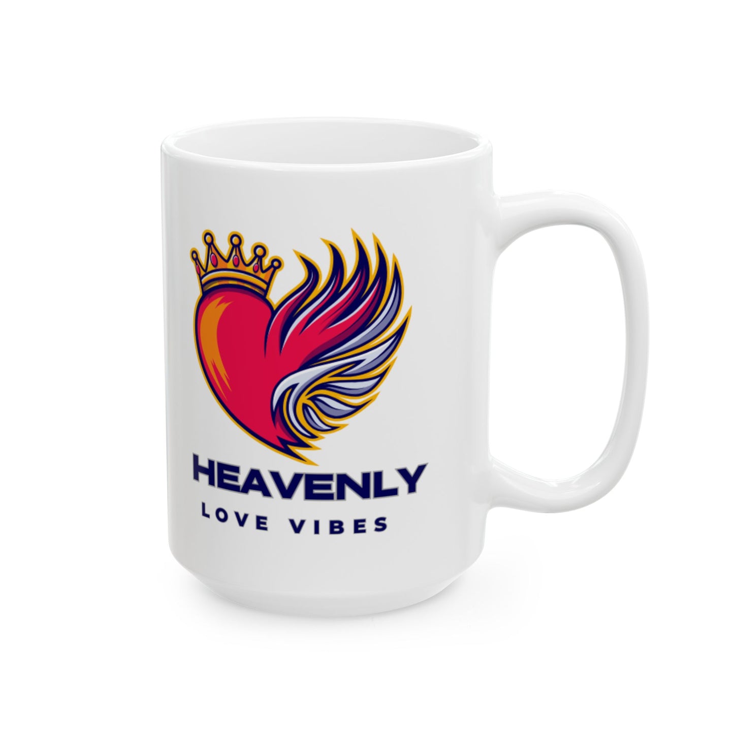 Inspirational Ceramic Mug - 11oz & 15oz, Perfect Gift for Faith and Motivation