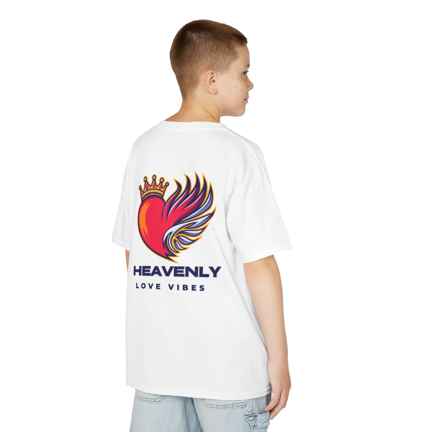 Kids Pray Tee - Heavenly Love Vibes