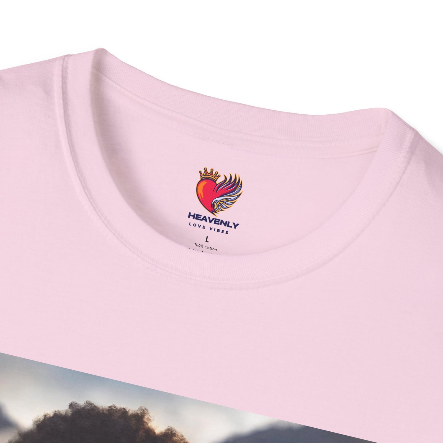 Inspirational Unisex Softstyle T-Shirt - "Did You Pray Today?" with Heavenly Love Vibes Design