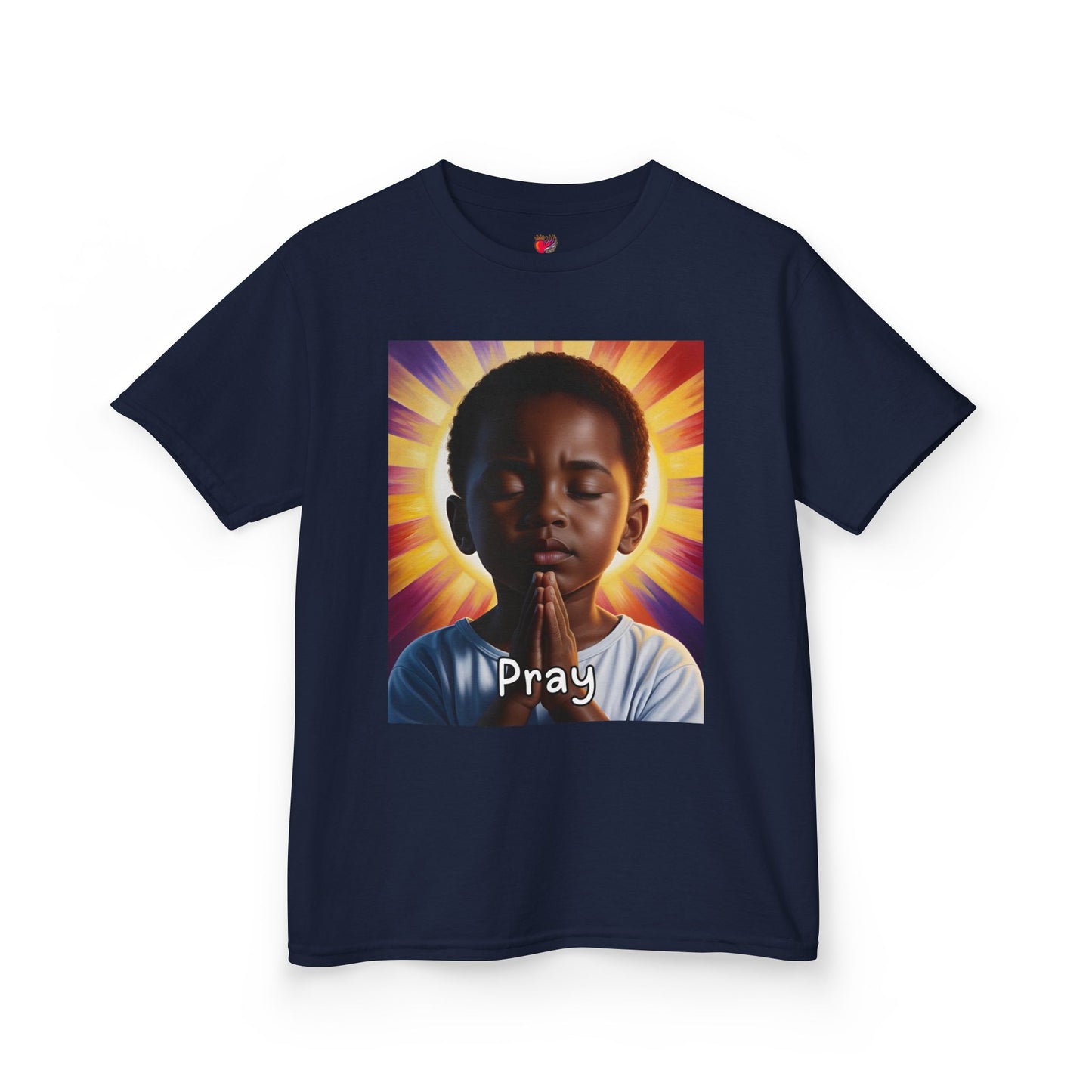 Kids Pray Tee - Heavenly Love Vibes