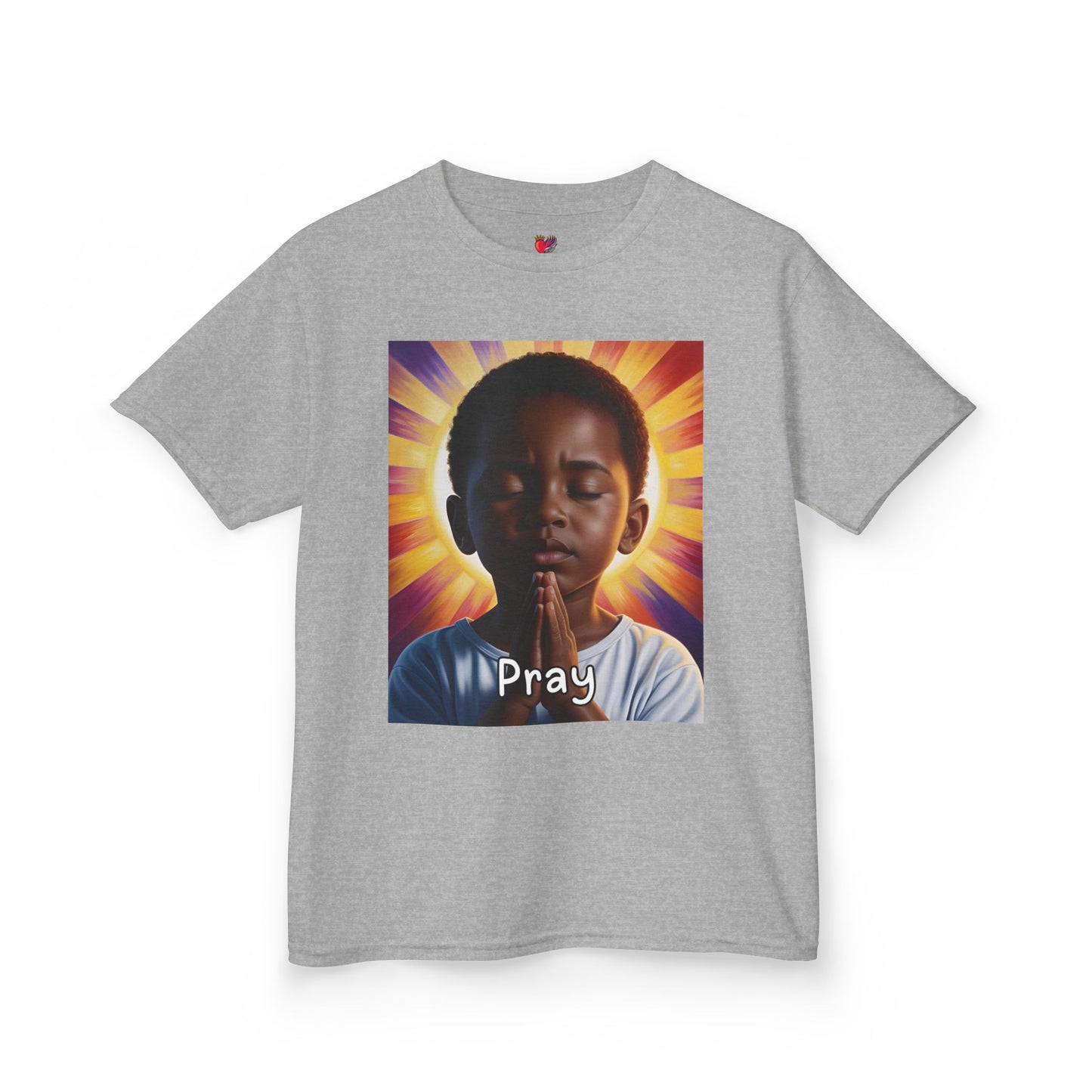 Kids Pray Tee - Heavenly Love Vibes