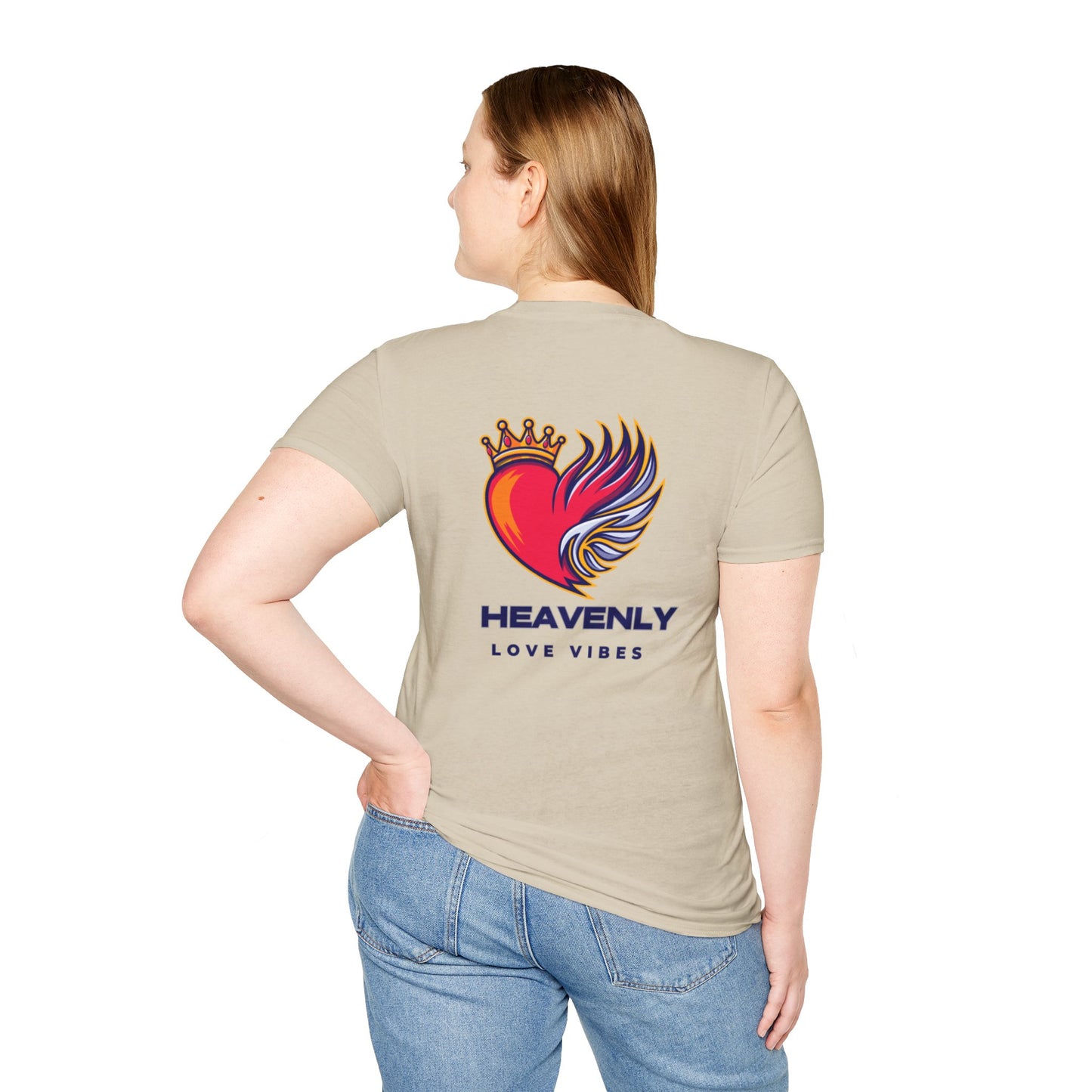 Inspirational Unisex Softstyle T-Shirt - "Did You Pray Today?" with Heavenly Love Vibes Design