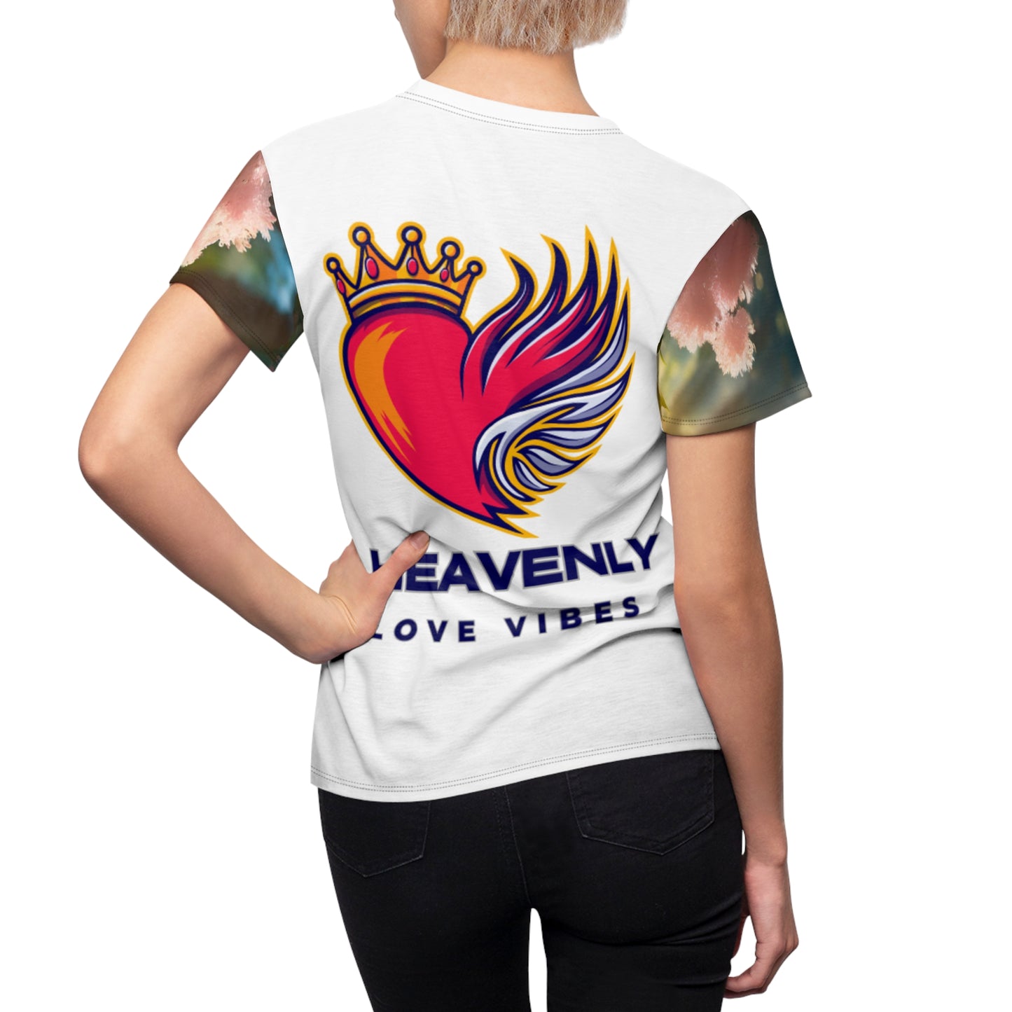 Inspiration Floral Tee - 'Pray Without Ceasing'