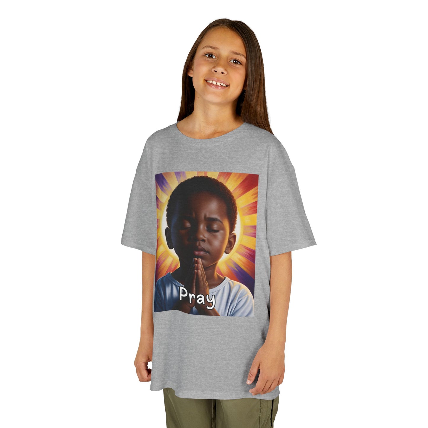 Kids Pray Tee - Heavenly Love Vibes
