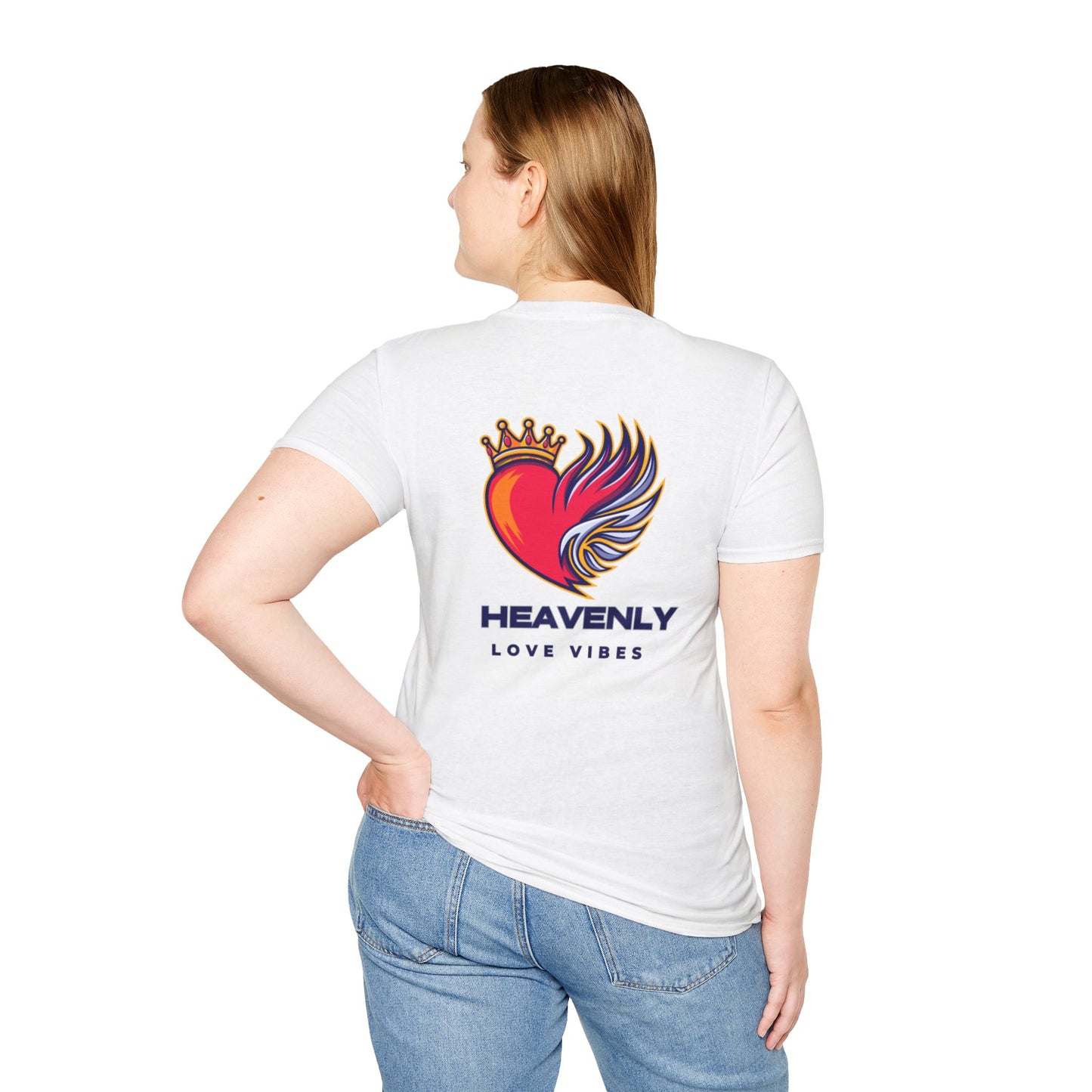 Inspirational Unisex Softstyle T-Shirt - "Did You Pray Today?" with Heavenly Love Vibes Design