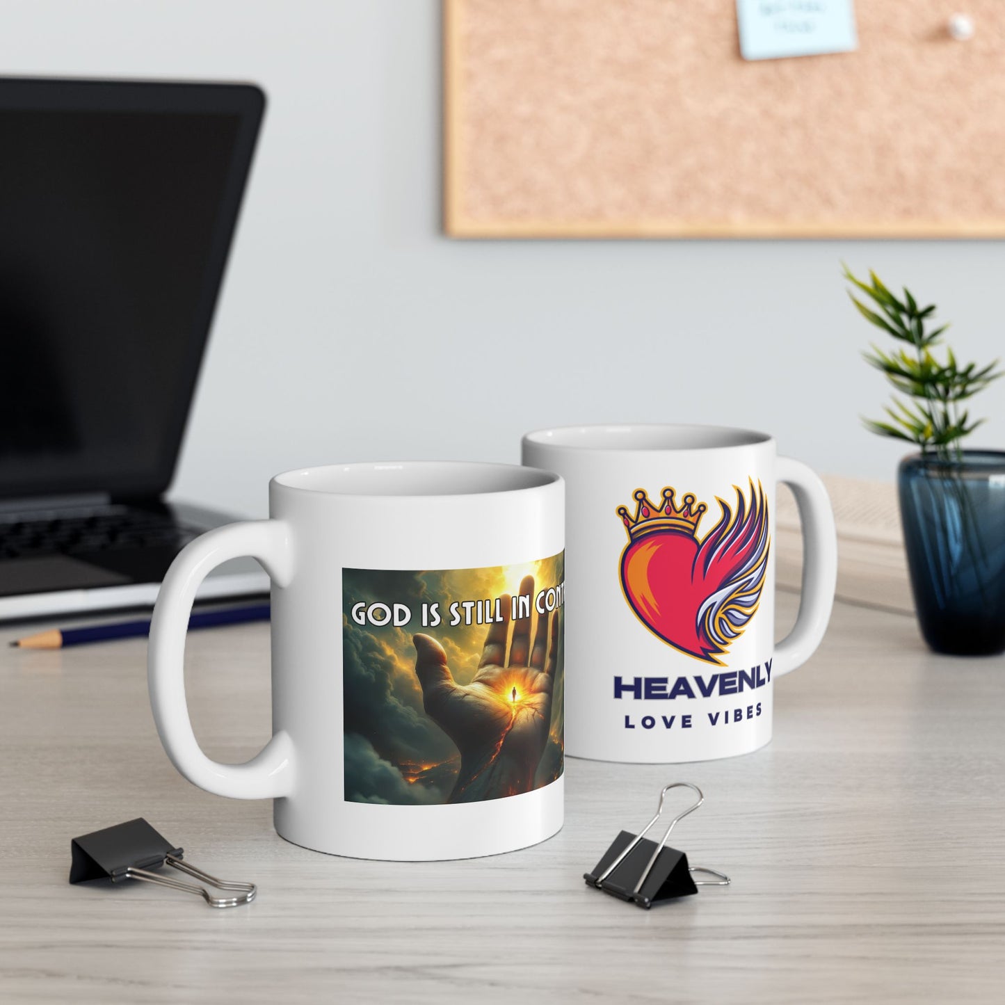 Inspirational Ceramic Mug - 11oz & 15oz, Perfect Gift for Faith and Motivation