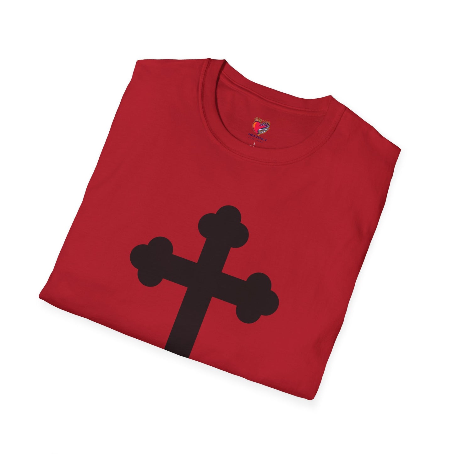 Heavenly Love Vibes T-Shirt - Unisex Softstyle Tee with Inspirational Design