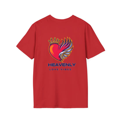 Heavenly Love Vibes Unisex T-Shirt - Pray Graphic Design