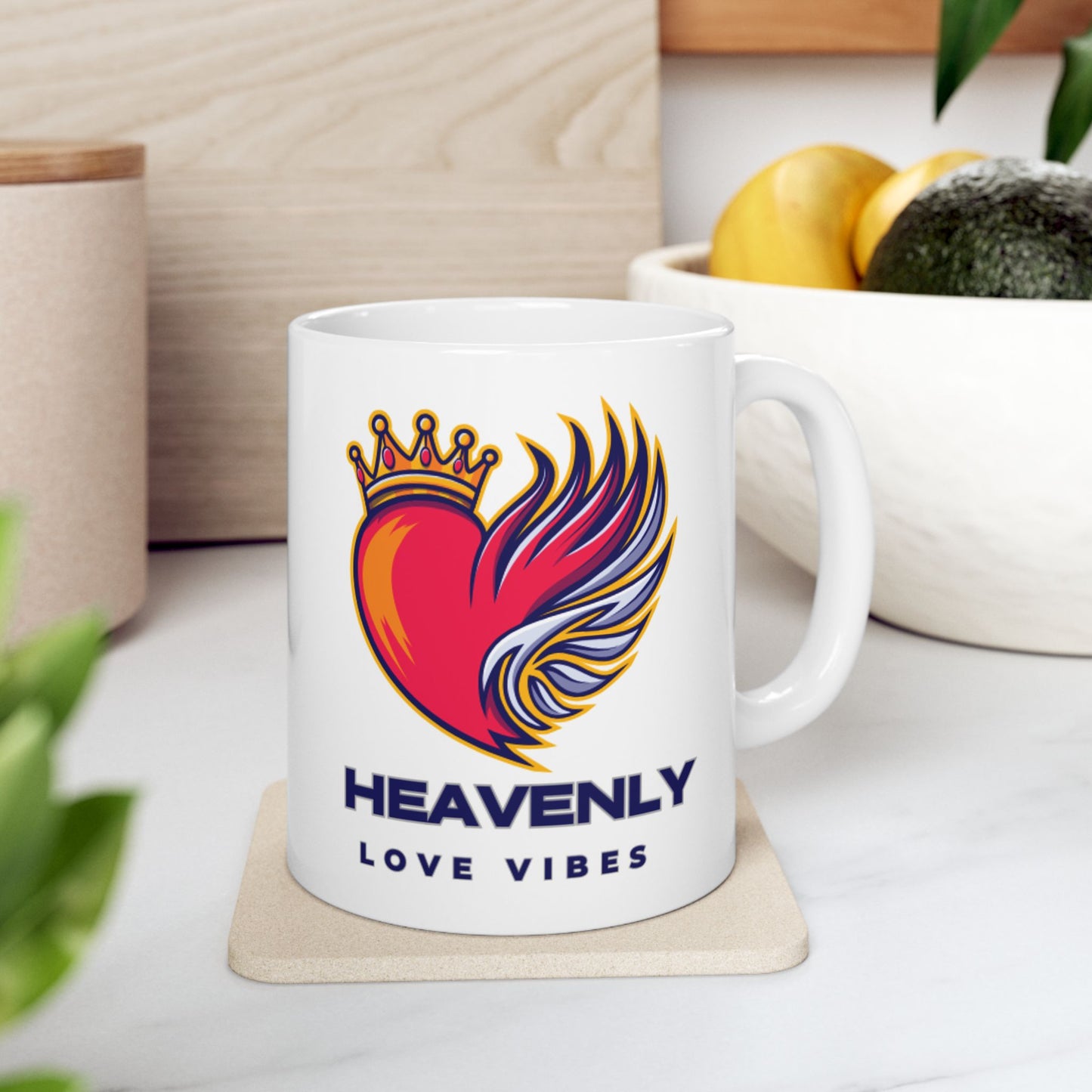 Inspirational Ceramic Mug - 11oz & 15oz, Perfect Gift for Faith and Motivation