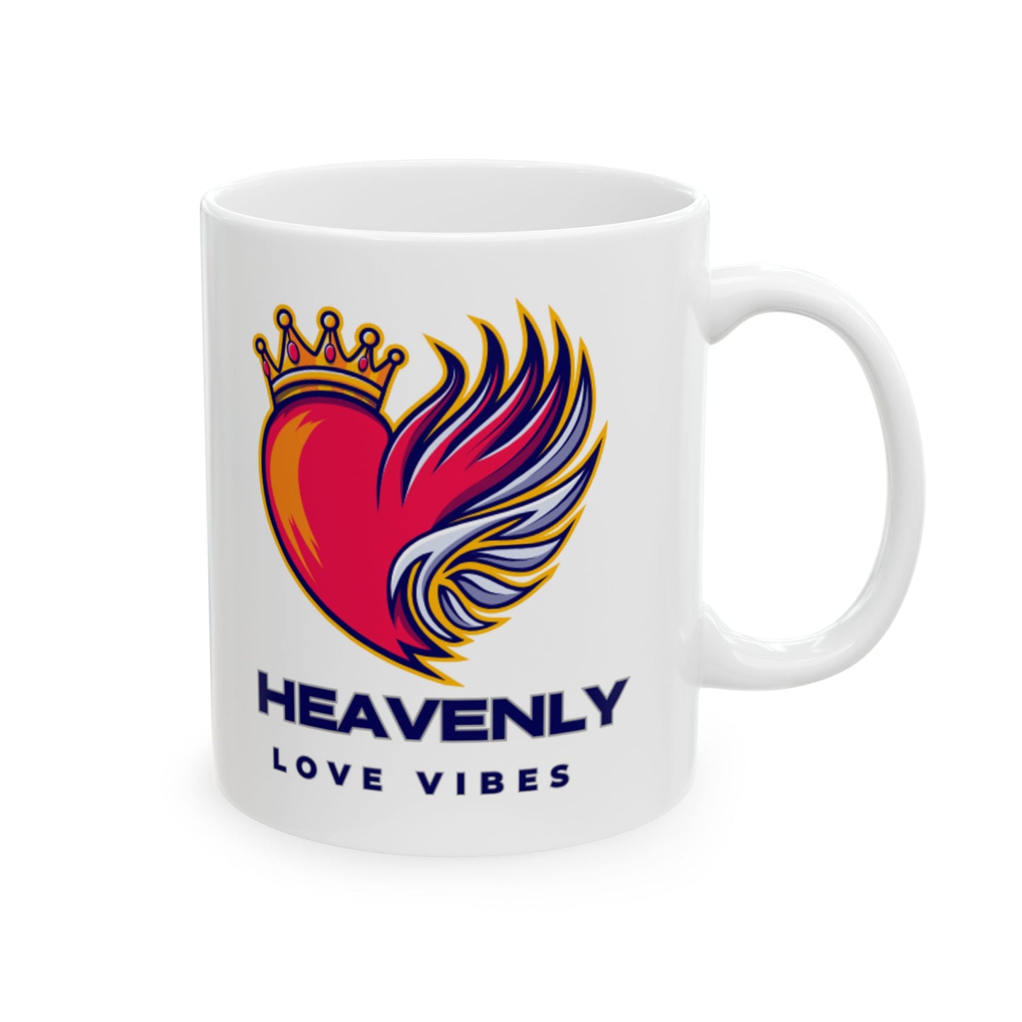 Inspirational Ceramic Mug - 11oz & 15oz, Perfect Gift for Faith and Motivation