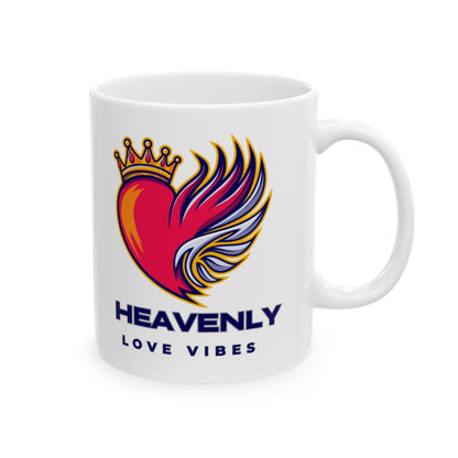 Inspirational Ceramic Mug - 11oz & 15oz, Perfect Gift for Faith and Motivation