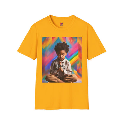 Heavenly Love Vibes Unisex T-Shirt - Pray Graphic Design