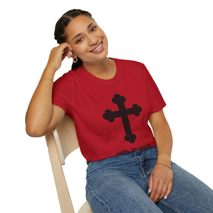 Heavenly Love Vibes T-Shirt - Unisex Softstyle Tee with Inspirational Design