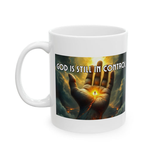 Inspirational Ceramic Mug - 11oz & 15oz, Perfect Gift for Faith and Motivation