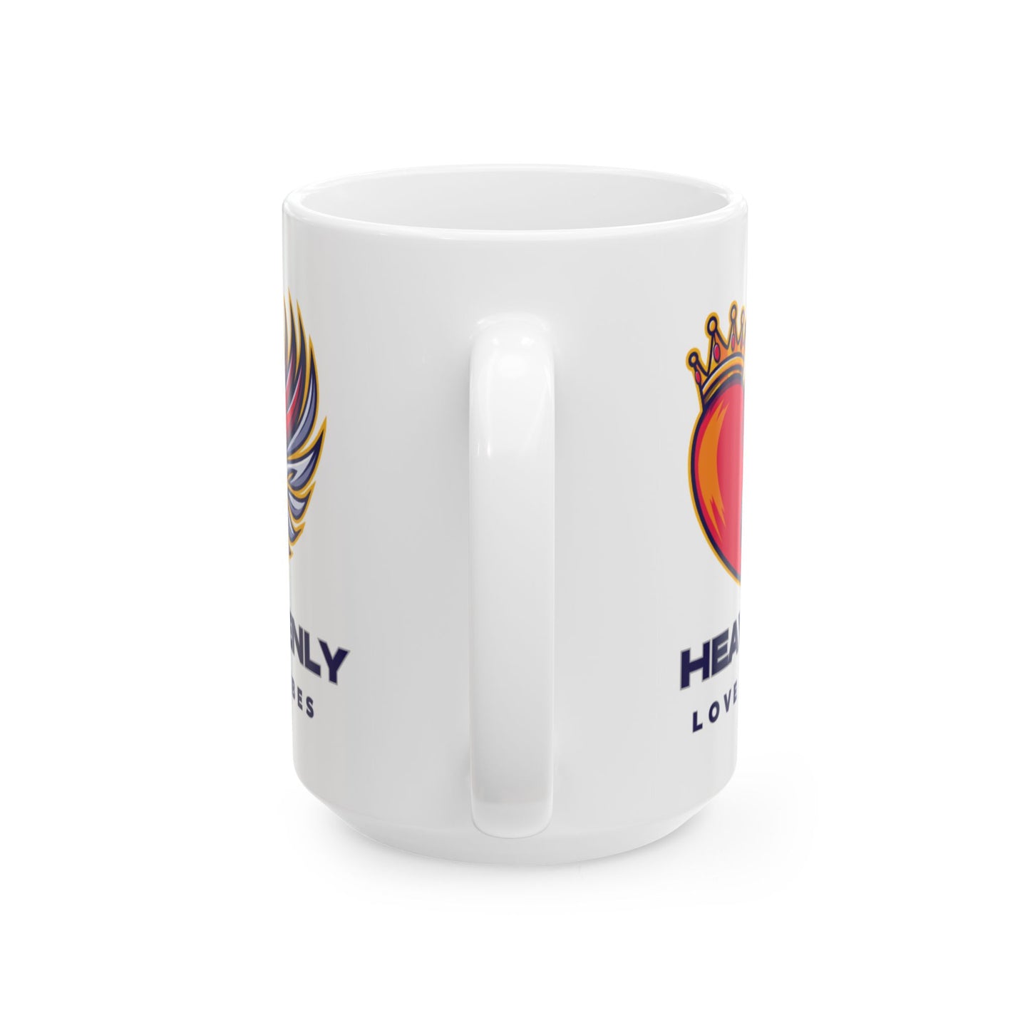 Heavenly Love Vibes Ceramic Mug — Coffee Cup (11oz/15oz)