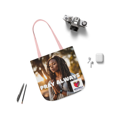 Pray Always - Canvas Tote Bag - Heavenly Love Vibes
