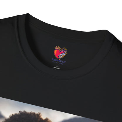 Inspirational Unisex Softstyle T-Shirt - "Did You Pray Today?" with Heavenly Love Vibes Design