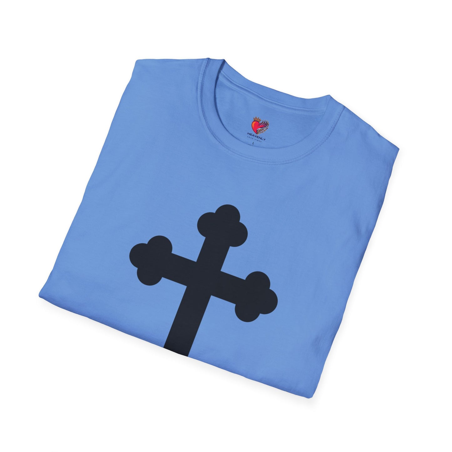 Heavenly Love Vibes T-Shirt - Unisex Softstyle Tee with Inspirational Design