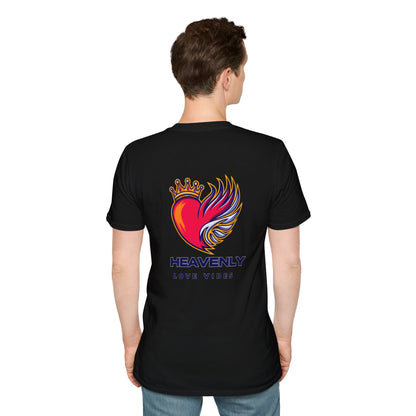 Heavenly Love Vibes Unisex T-Shirt - Pray Graphic Design