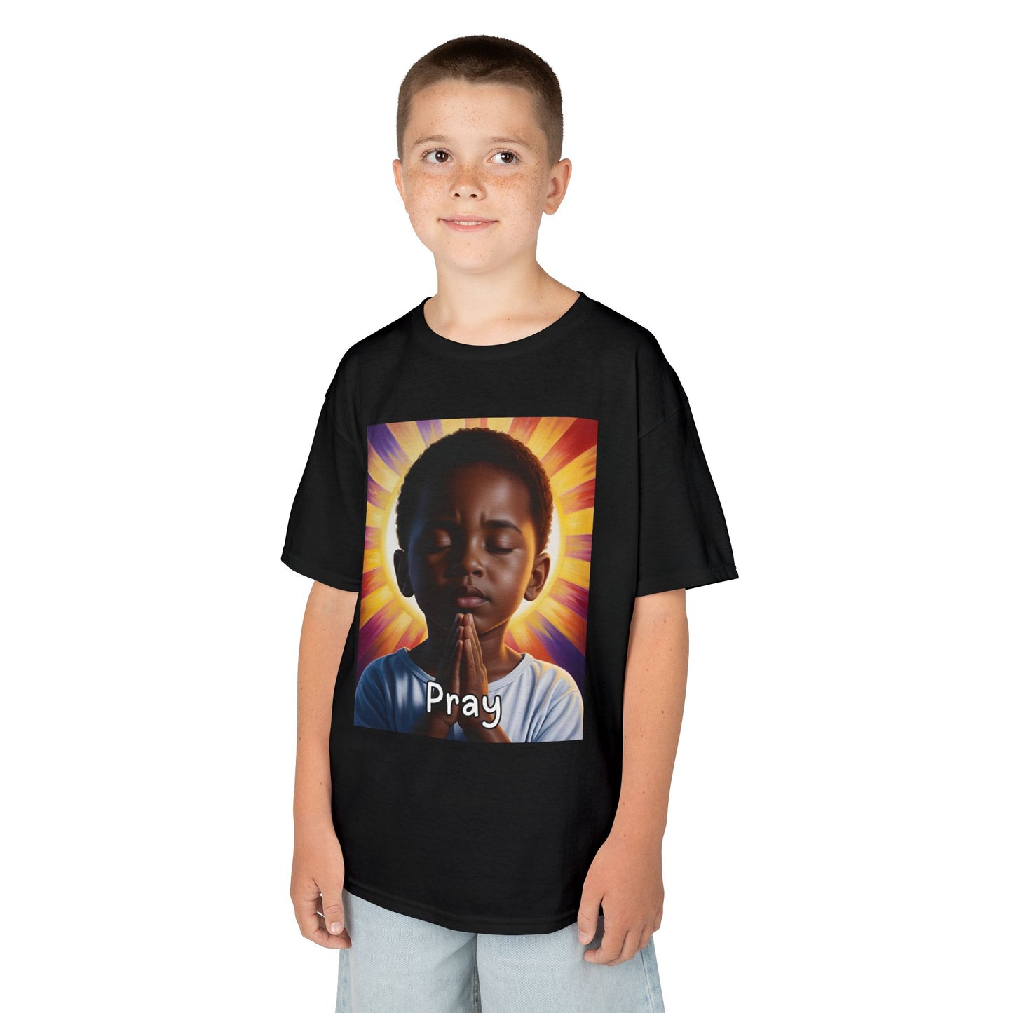 Kids Pray Tee - Heavenly Love Vibes