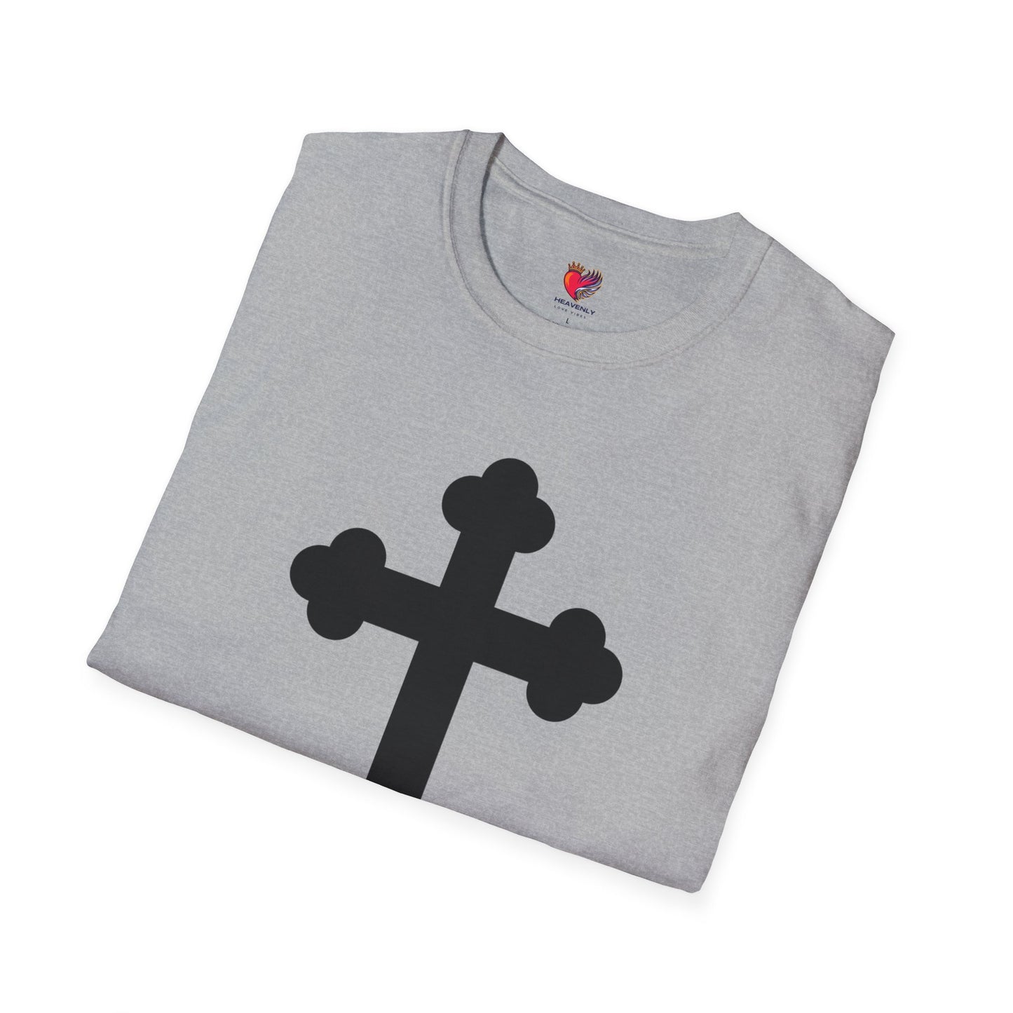 Heavenly Love Vibes T-Shirt - Unisex Softstyle Tee with Inspirational Design