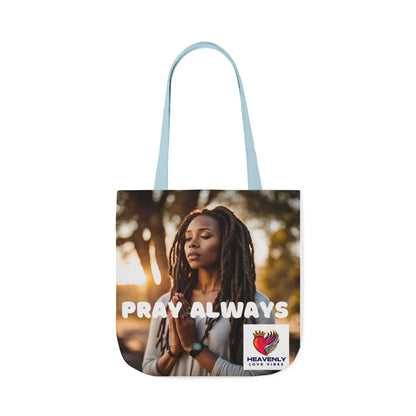 Pray Always - Canvas Tote Bag - Heavenly Love Vibes