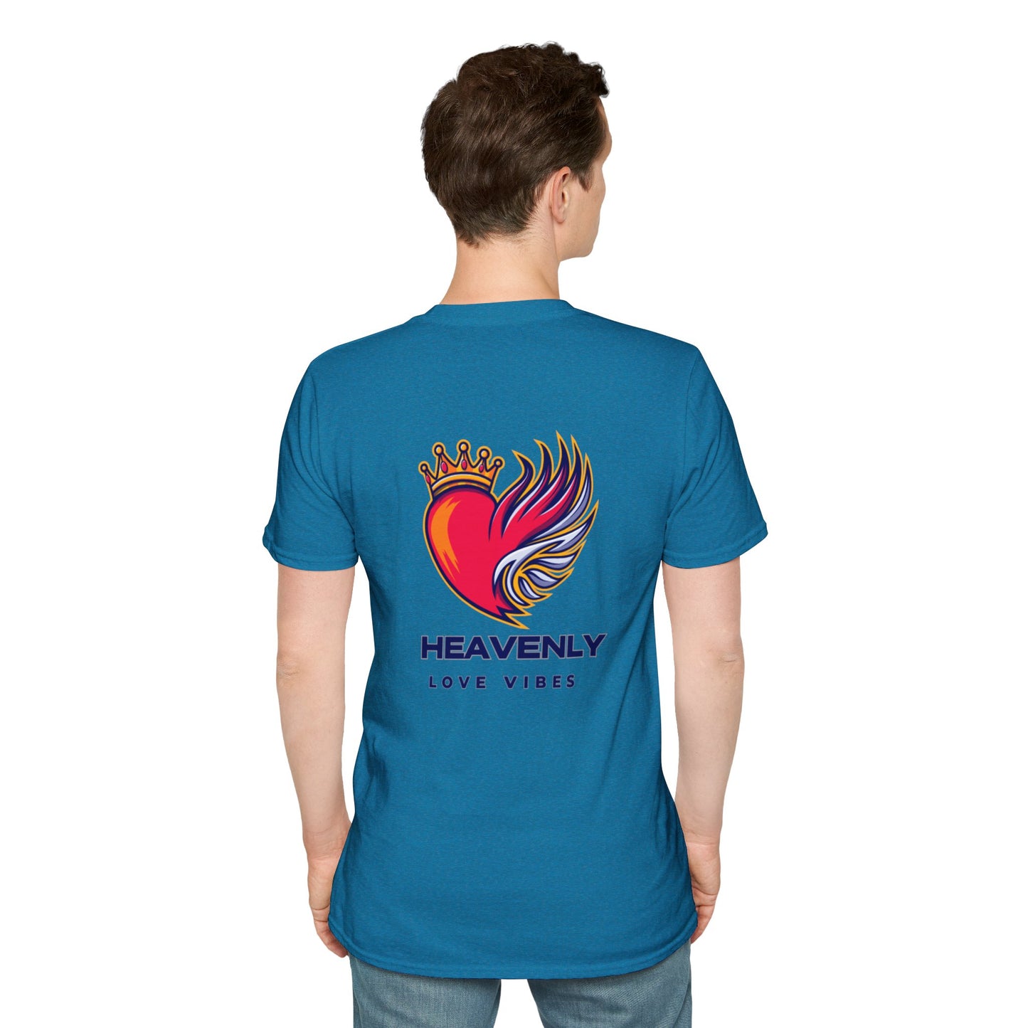 Heavenly Love Vibes Unisex T-Shirt - Pray Graphic Design