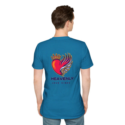 Heavenly Love Vibes Unisex T-Shirt - Pray Graphic Design