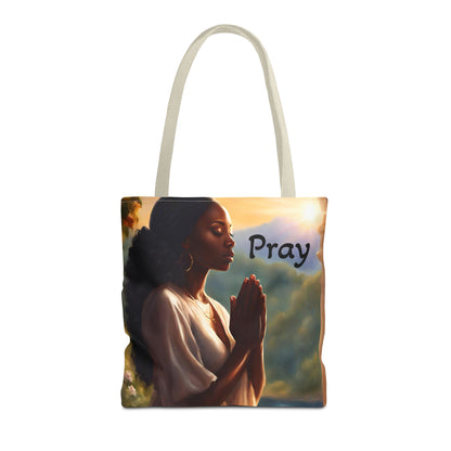 Pray Tote Bag — Heavenly Love Vibes