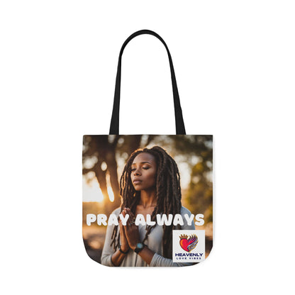 Pray Always - Canvas Tote Bag - Heavenly Love Vibes