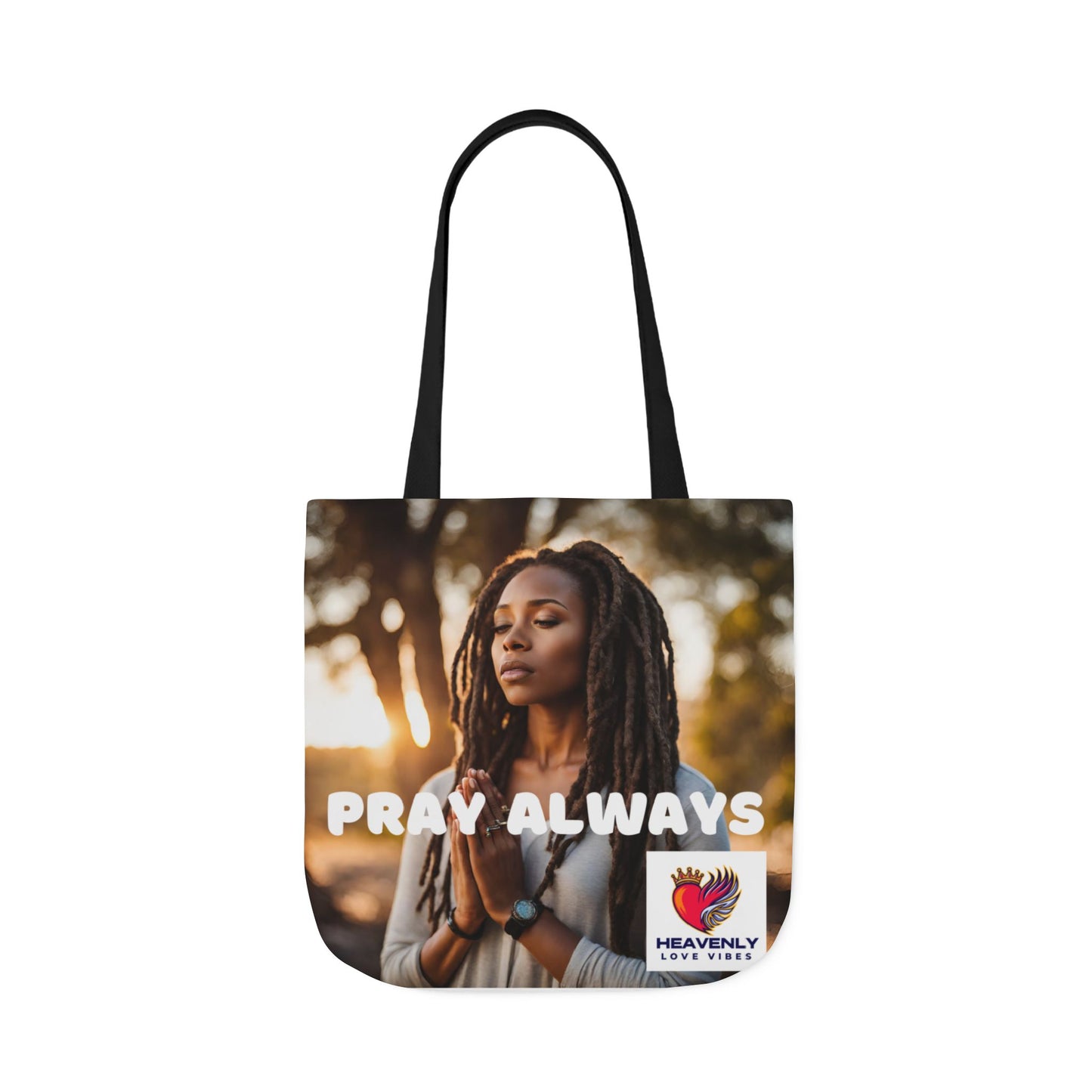 Pray Always - Canvas Tote Bag - Heavenly Love Vibes