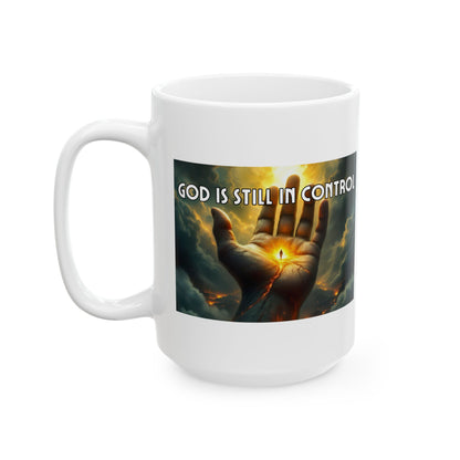 Inspirational Ceramic Mug - 11oz & 15oz, Perfect Gift for Faith and Motivation