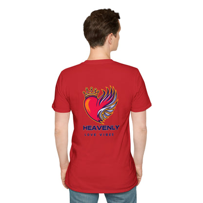 Heavenly Love Vibes Unisex T-Shirt - Pray Graphic Design