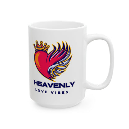 Inspirational Ceramic Mug - 11oz & 15oz, Perfect Gift for Faith and Motivation