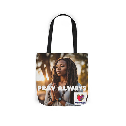 Pray Always - Canvas Tote Bag - Heavenly Love Vibes
