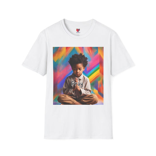 Heavenly Love Vibes Unisex T-Shirt - Pray Graphic Design