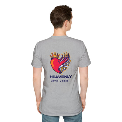 Heavenly Love Vibes Unisex T-Shirt - Pray Graphic Design