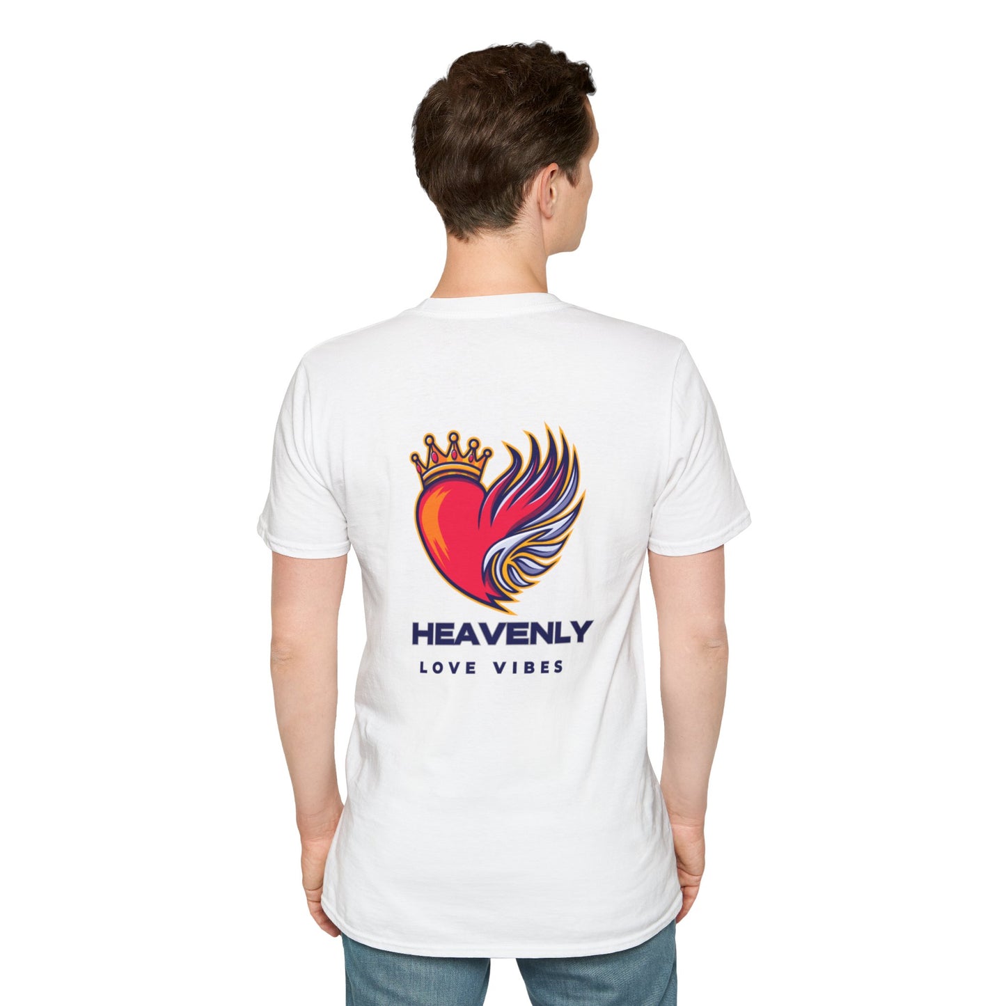 Heavenly Love Vibes Unisex T-Shirt - Pray Graphic Design