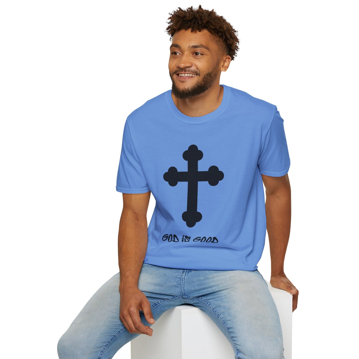 Heavenly Love Vibes T-Shirt - Unisex Softstyle Tee with Inspirational Design